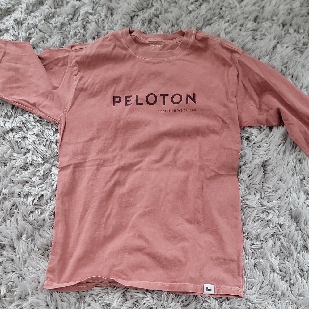 Peloton Dusty Rose Long Sleeve Tee